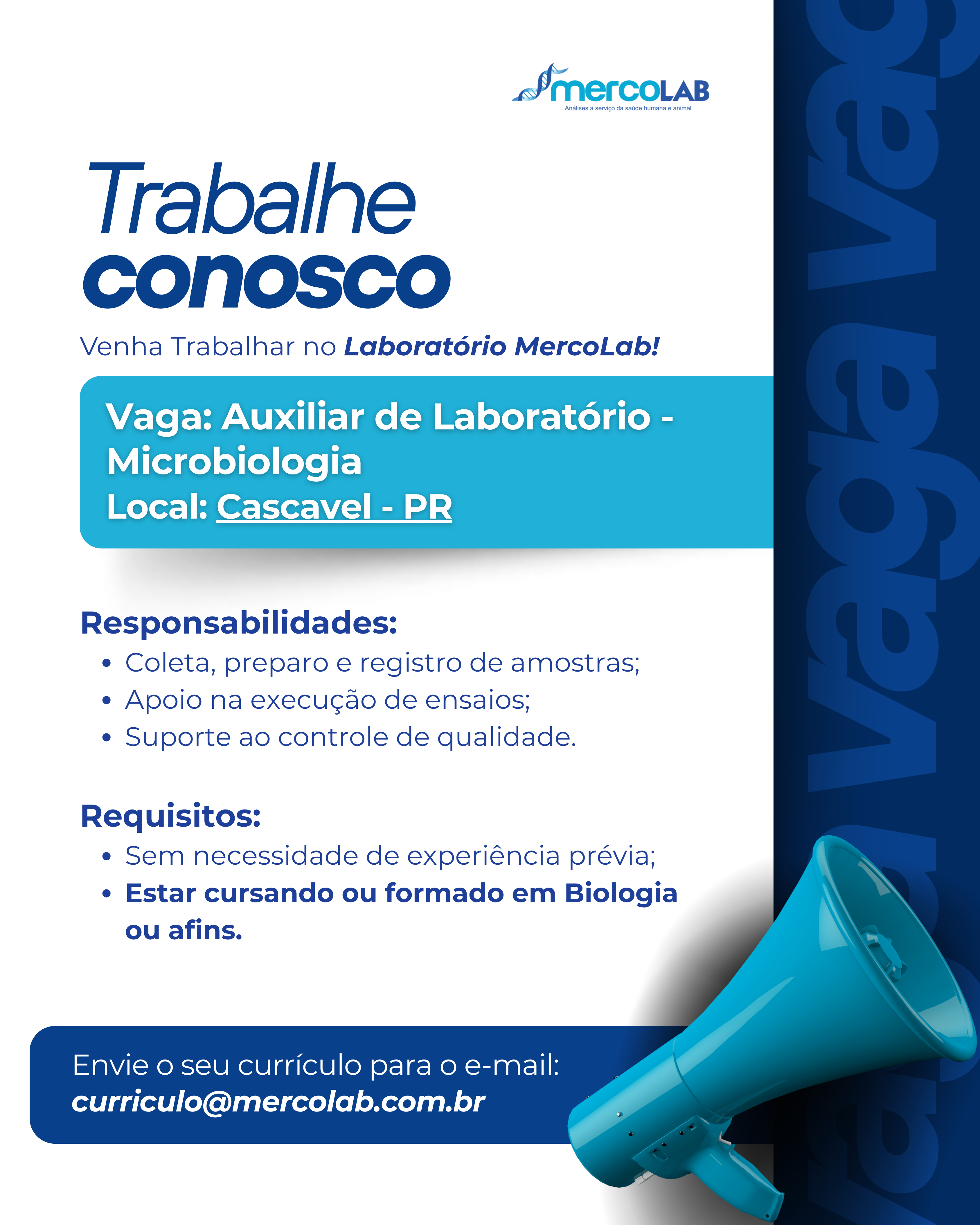 Auxiliar de Laboratório